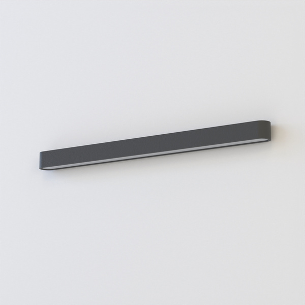 Kinkiet SOFT WALL LED GRAPHITE T8 93,5cm LED TUBE T8 | grafitowy