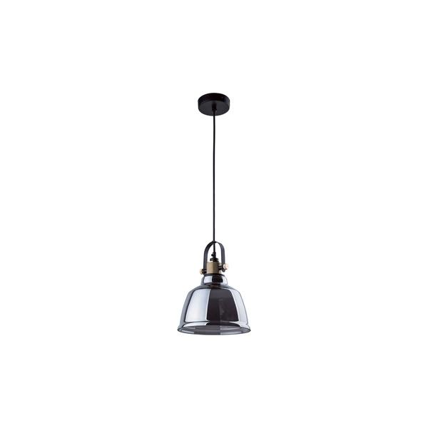 Lampa vintage AMALFI SMOKED I śr 20cm 9152