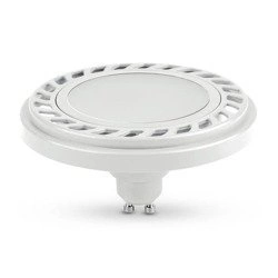 LED ES111 / GU10 9W ciepła 3000K kąt 120st WH