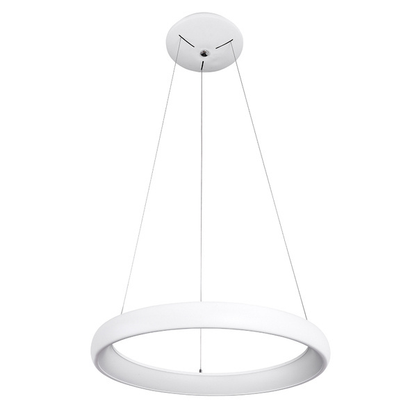 Lampa wisząca Alessia śr. 51cm 40W LED barwa ciepła 3000K | biały