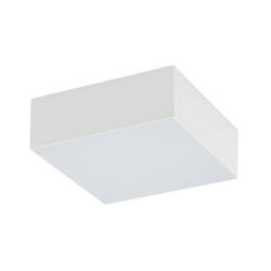 Plafon LID SQUARE LED 11cm 15W barwa ciepła 3000K | biały