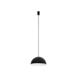 Lampa wisząca HEMISPHERE SUPER S BLACK-WHITE śr. 33cm GX53 | czarny/biały 10698