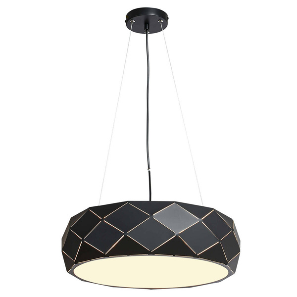 Lampa wisząca REUS czarna 47cm