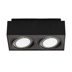 LAMPA SUFITOWA BOXY CL 2 CZARNY