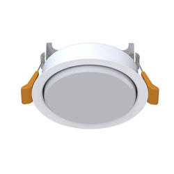 Oprawa podtynkowa DOWNLIGHT UNO S WHITE szer. 9.5cm GX53 | biały