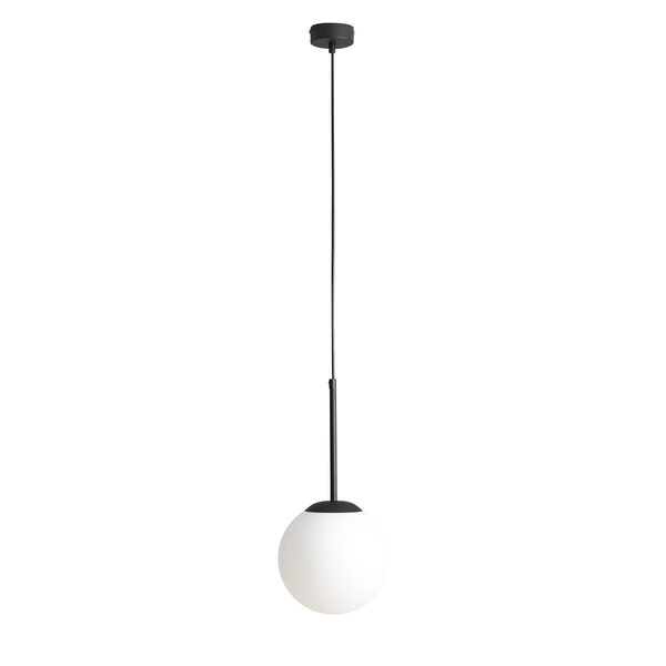 Lampa wisząca BOSSO MINI 1087XS1, 20 cm, czarna, 1x60W E27