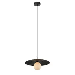 Lampa wisząca Malor śr. 38cm G9 | czarny