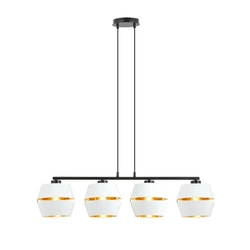 Lampa wisząca Emibig PIANO 4 Biały/GOLD 1182/4