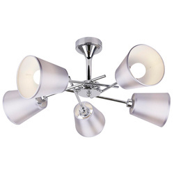 Lampa sufitowa VOX 35-70630 chromowa 5x40W E14 z regulacją położenia abażurów