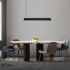 Lampa wisząca Ibros średnia 18W CCT IP20 1xLED czarna LP-7001/1P 20 BK-63 18 CCT