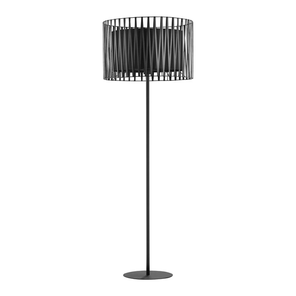 Nowoczesna lampa podłogowa HARMONY BLACK 2899 1xE27 2899