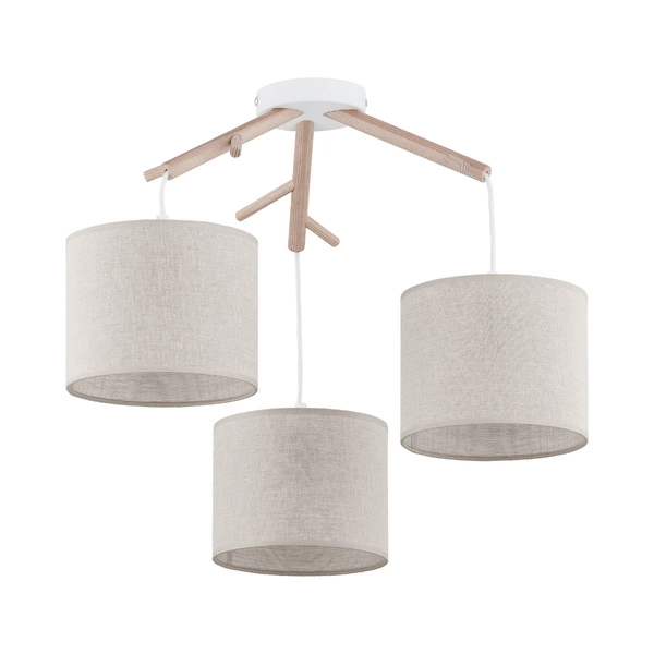 ALBERO LINEN LAMPA WISZĄCA 3 PŁ 6556