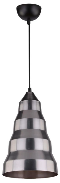 Lampa wisząca VESUVIO 31-58577 szary/czarny 1x40W E27