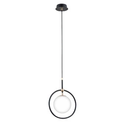 Nowoczesna lampa do sypialni AKIRA WHITE E27 wys. 90cm | czarny