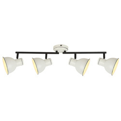 Lampa sufitowa ZUMBA 4xE14 biały/czarny 94-72153