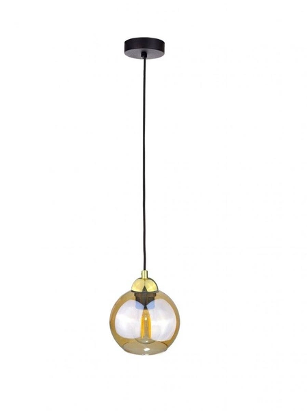 Lampa wisząca 1xE27 AMBRE GOLD