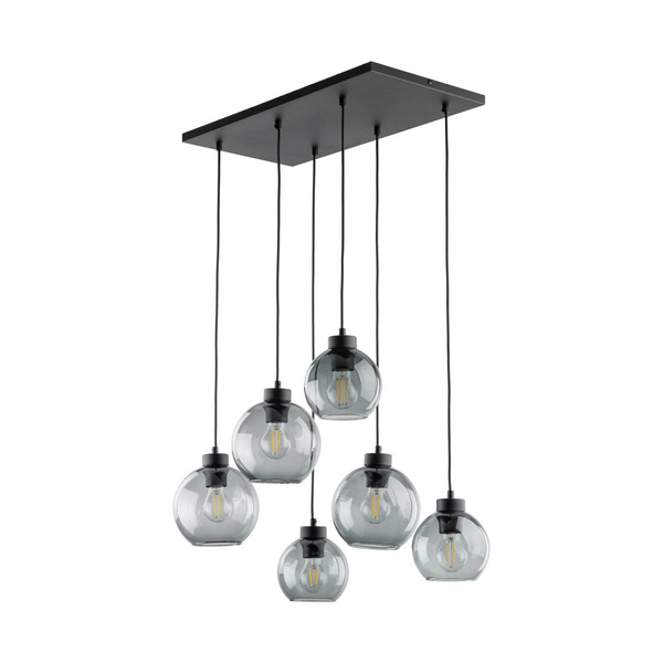 Nowoczesna lampa wisząca czarny/grafitowy CUBUS GRAPHITE 2833