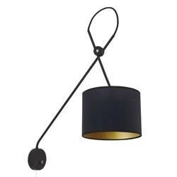 Lampa ścienna VIPER BLACK kinkiet 6513