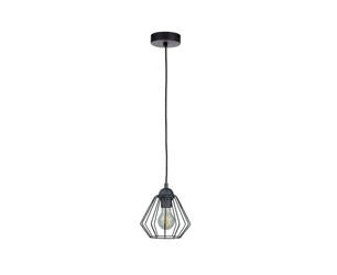 Lampa wisząca 1xE27 VILIS BLACK