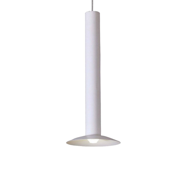 Lampa wisząca HAT, biała, 1x5W LED, barwa ciepła 3000K