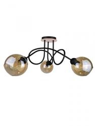 Lampa sufitowa 3xE27 VENUS WOOD