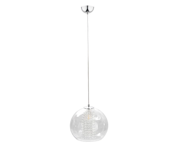 Lampa wisząca 1xE27 LOOM SILVER