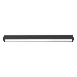 Lampa sufitowa STRAIGHT LED 92cm 16W T8 barwa ciepła 3000K | czarny