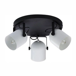 Lampa sufitowa SPECTRA BLACK & WHITE 3491 3x E27 | czarny biały 3491