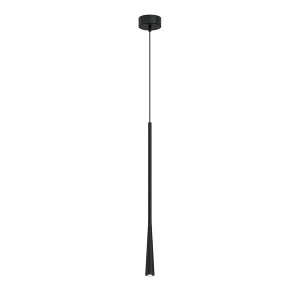 Lampa Wisząca Elysia 1xLED czarna PL0121-BK