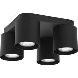 Nowoczesna lampa sufitowa VICO BLACK 3412 4xGU10 3412