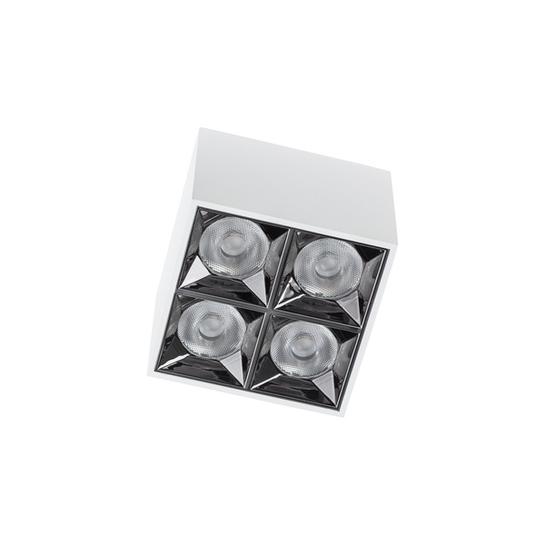 Oprawa natynkowa MIDI LED dł. 8,2cm 16W 3000K ciepła | biały