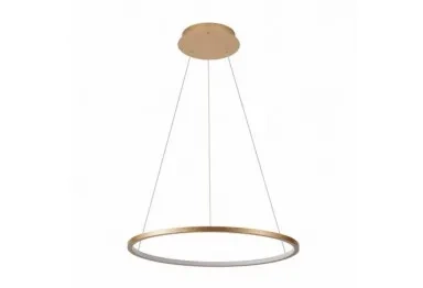 Lampa wisząca Italux Vinola 80cm 48W LED barwa zmienna | złoty