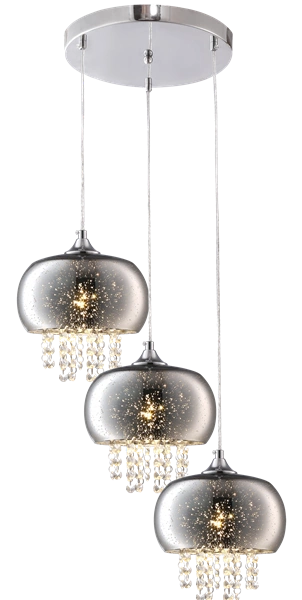 Nowoczesna lampa wisząca STARLIGHT CHROME ML3788