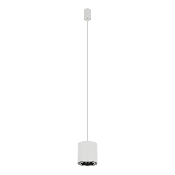 Lampa wisząca POINT DUO wys.130cm szer.13cm GU10 IP20 | Biały / Czarny 11510