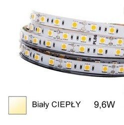 Prof taśma 3528 LED 9.6W ciepła 3000K odcinek 1m