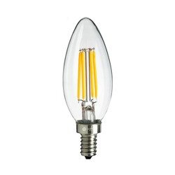 Żarówka ozdobna FILAMENT LED E14 4W ciepła 2700K świeczka