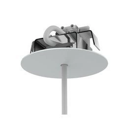 Podtynkowy uchwyt CAMELEON CANOPY F WHITE biały śr 8cm 8548