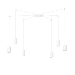 Lampa wisząca Emibig TRAKER 6 WH/Biały 525/6