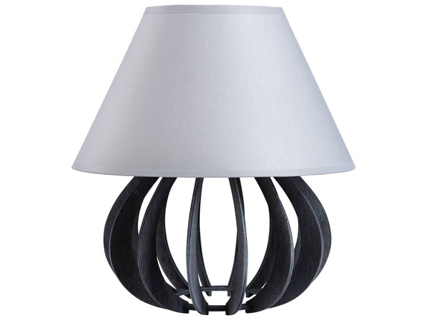 Lampka nocna 1xE27 NORA GREY  937