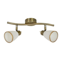 Lampa ścienna/sufitowa REGENT, 92-70029, patynowy/biały, 2x40W G9