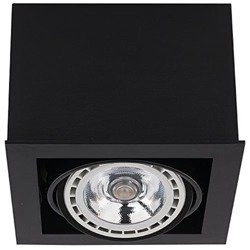 Lampa sufitowa BOX BLACK ES111 9495