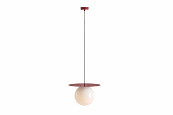 LAMPA WISZĄCA LOOP RED WINE L E27 | Czerwony