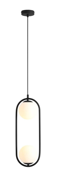 LAMPA WISZĄCA RIVA 2 BLACK