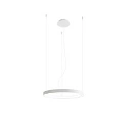 Nowoczesna lampa wisząca RIO 55 LED biała 30W barwa ciepła 3000K TH.105