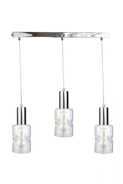 Lampa wisząca 3xE27 CROSS SILVER