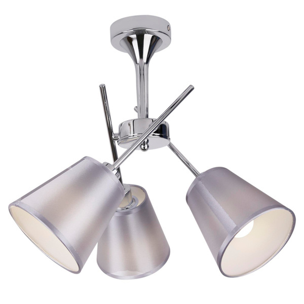 Lampa sufitowa VOX 33-70623 chromowa 3x40W E14 z regulacją położenia abażurów