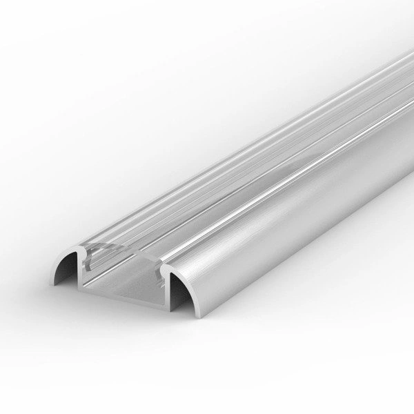 Profil LED P2-1 100cm szer. 13 | do osłonek C1/C4 | srebrny