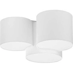 Nowoczesna lampa sufitowa MONA WHITE 3441 3xE27 3441