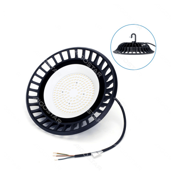 Lampa przemysłowa UFO LED High Bay 200W 6400K IP65 | czarny