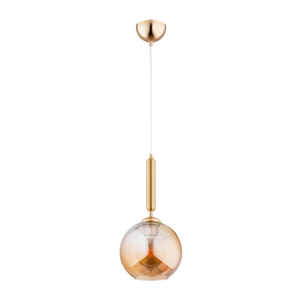 Lampa wisząca ALFA GRALL 200 DREWNIANA 1xE27 20cm | 61101